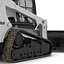 compact tracked loader bobcat 3d model