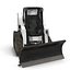 compact tracked loader bobcat 3d model