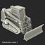 compact tracked loader bobcat 3d model