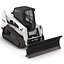compact tracked loader bobcat 3d model