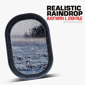 Hyperrealist Raindrops