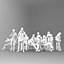 29 personas únicas lowpoly
