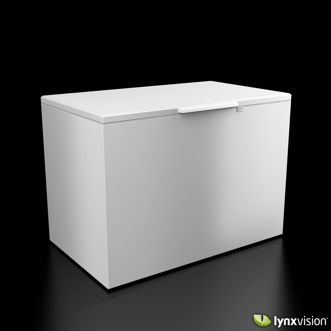 chest freezer miele 3d obj
