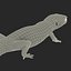 3d leopard gecko pose modeled model