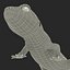 3d leopard gecko pose modeled model
