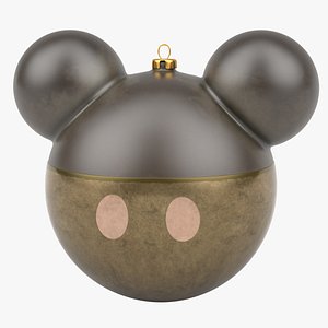 christmas ball mickey mouse 3D model