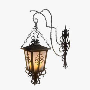 Medieval Street Lamp