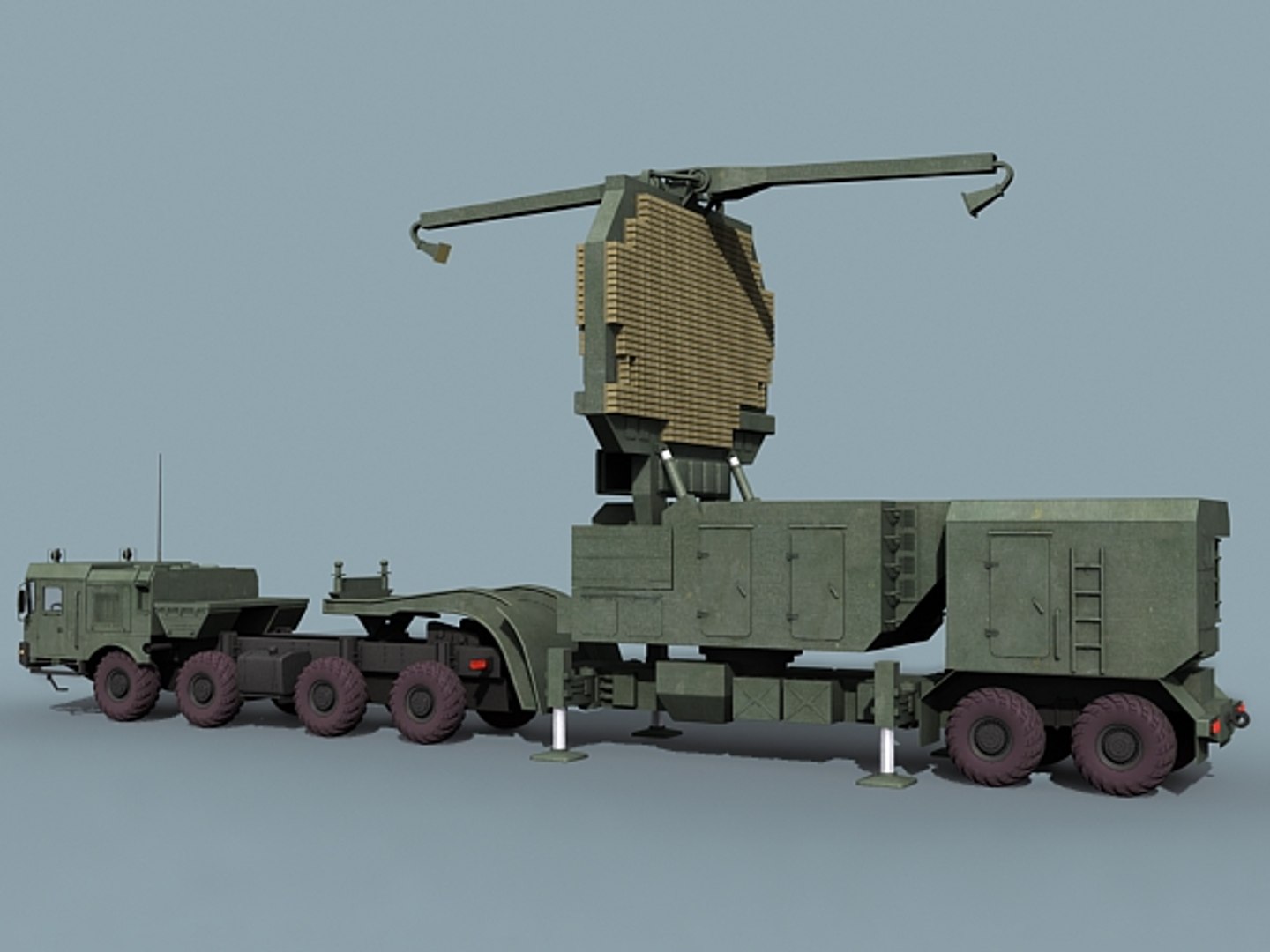 3d 3ds Russian 91n6e Radar