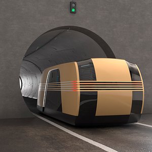 Tesla-Powered Underground Transit and Tesla Robovan