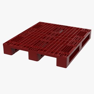 Plastic Pallet Red