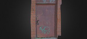 Rusty Metal Door