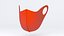Face Covering Mask Red