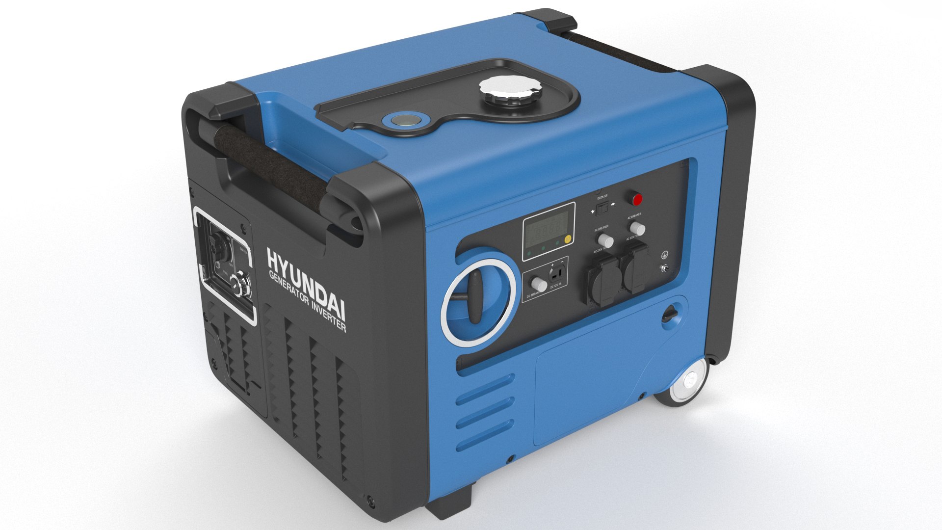 HYUNDAI GENERATOR INVERTER 4KW 3D - TurboSquid 2216936