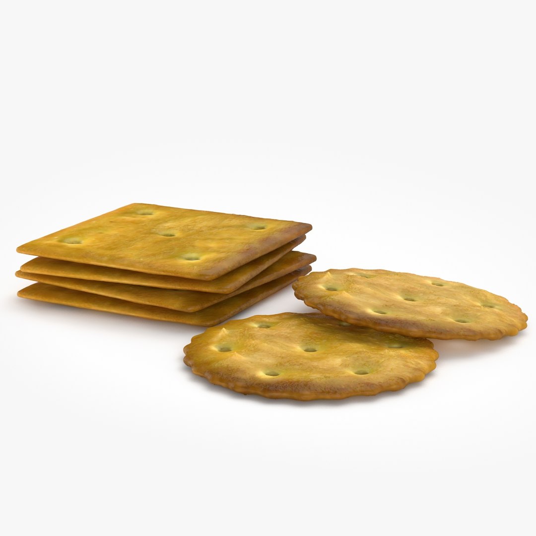 Cookies Real Realistic 3d Model