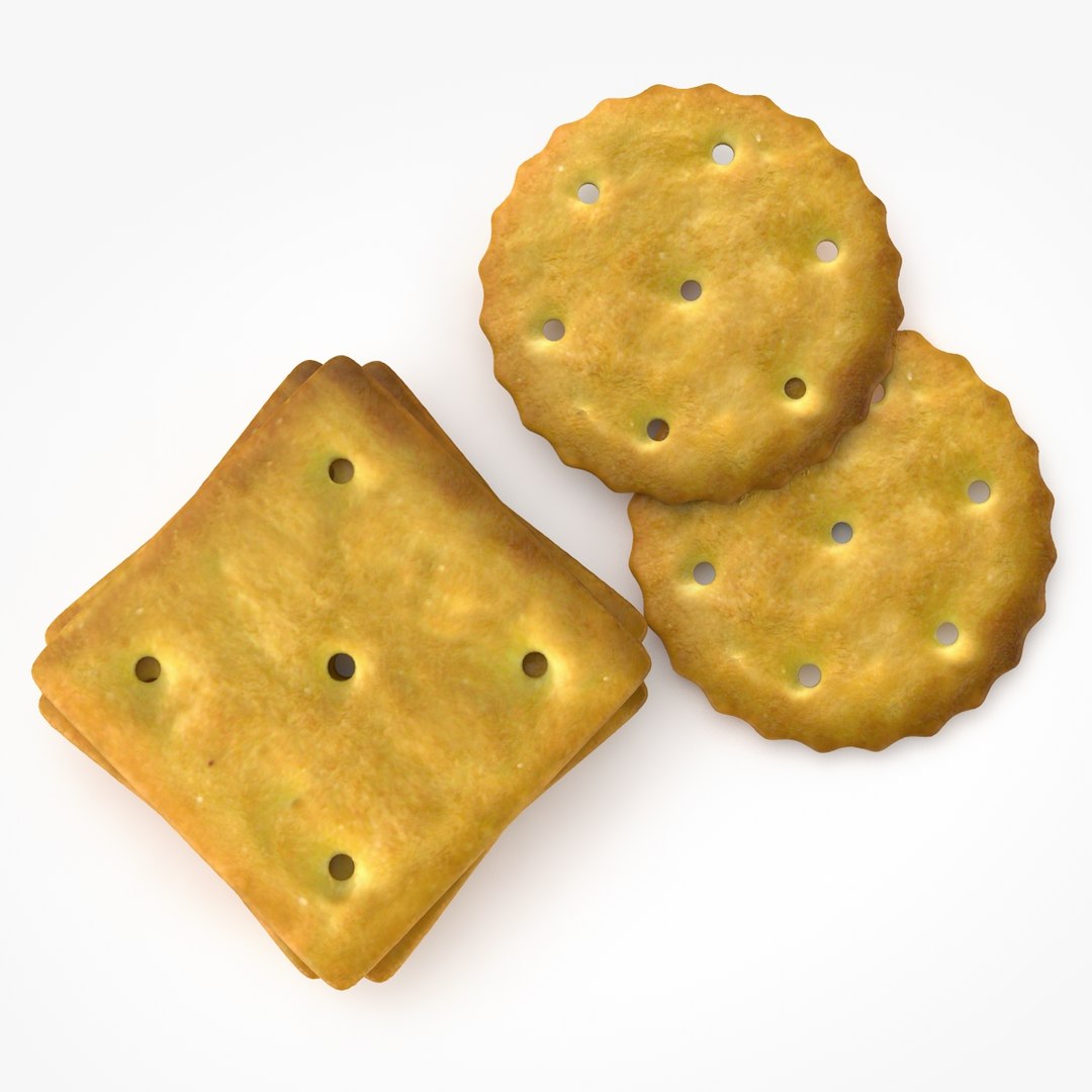 Cookies Real Realistic 3d Model