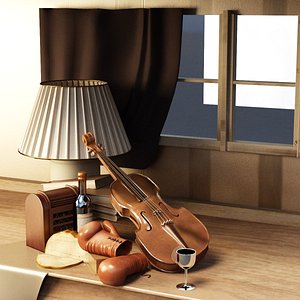 3D scene model