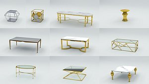coffee table luxury 3D model