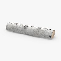 Birch Yule Log - Unlit