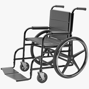 wheelchair wheel chair 3d model