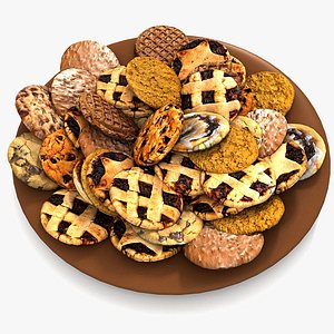 max pies cookies plate