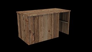 free c4d mode wooden storage
