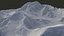 Mount Denali 8k PBR-Gelände
