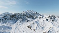 Mount Denali 8k PBR terrain