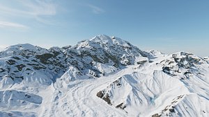 Mount Denali 8k PBR terrain