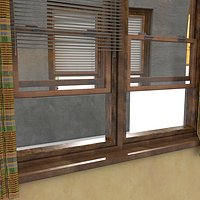 USA Style Sliding Wooden Window