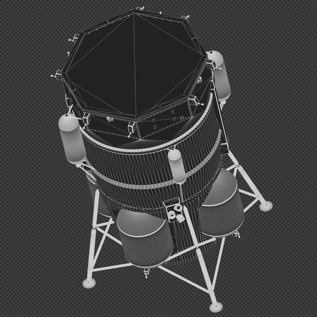 Blue Moon MK1 Lunar Lnader Model - TurboSquid 2150923
