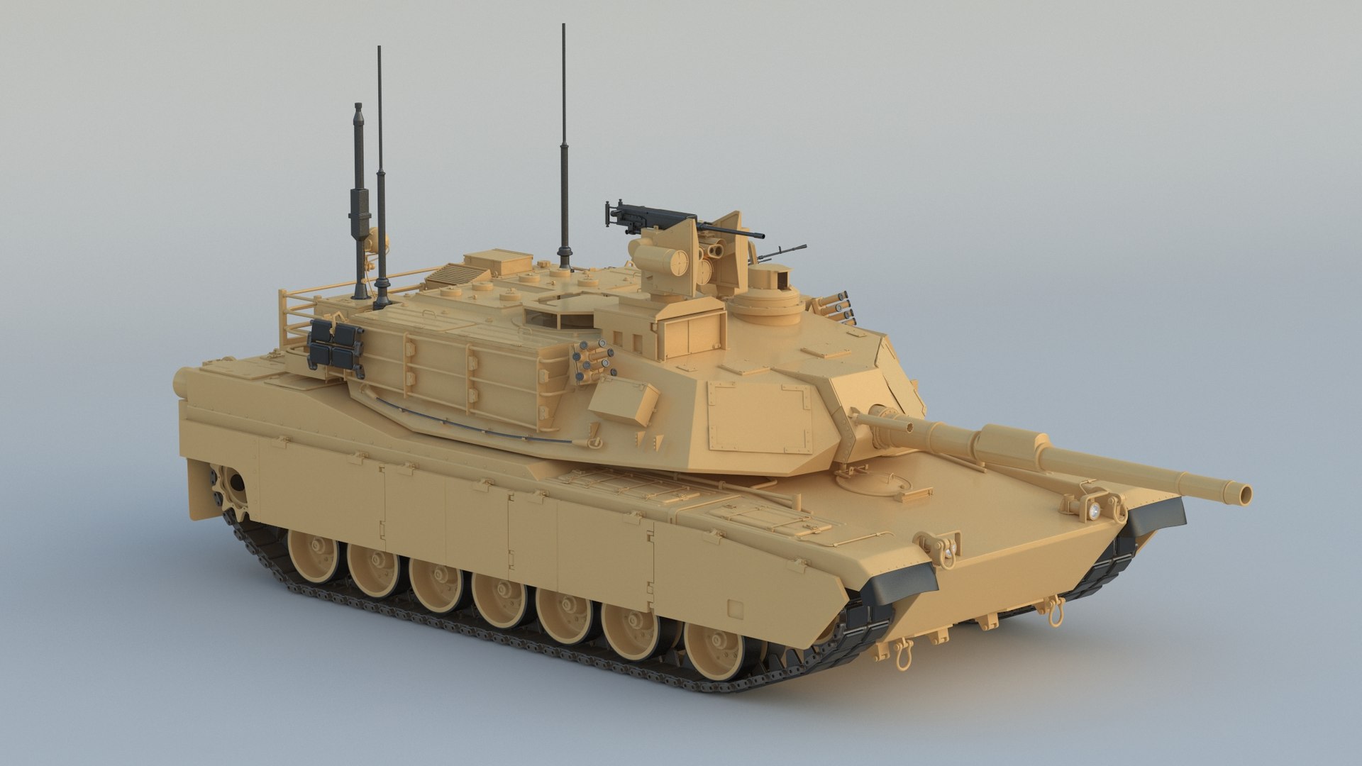 M1A2 SEP Abrams Tank 3D model - TurboSquid 1922062