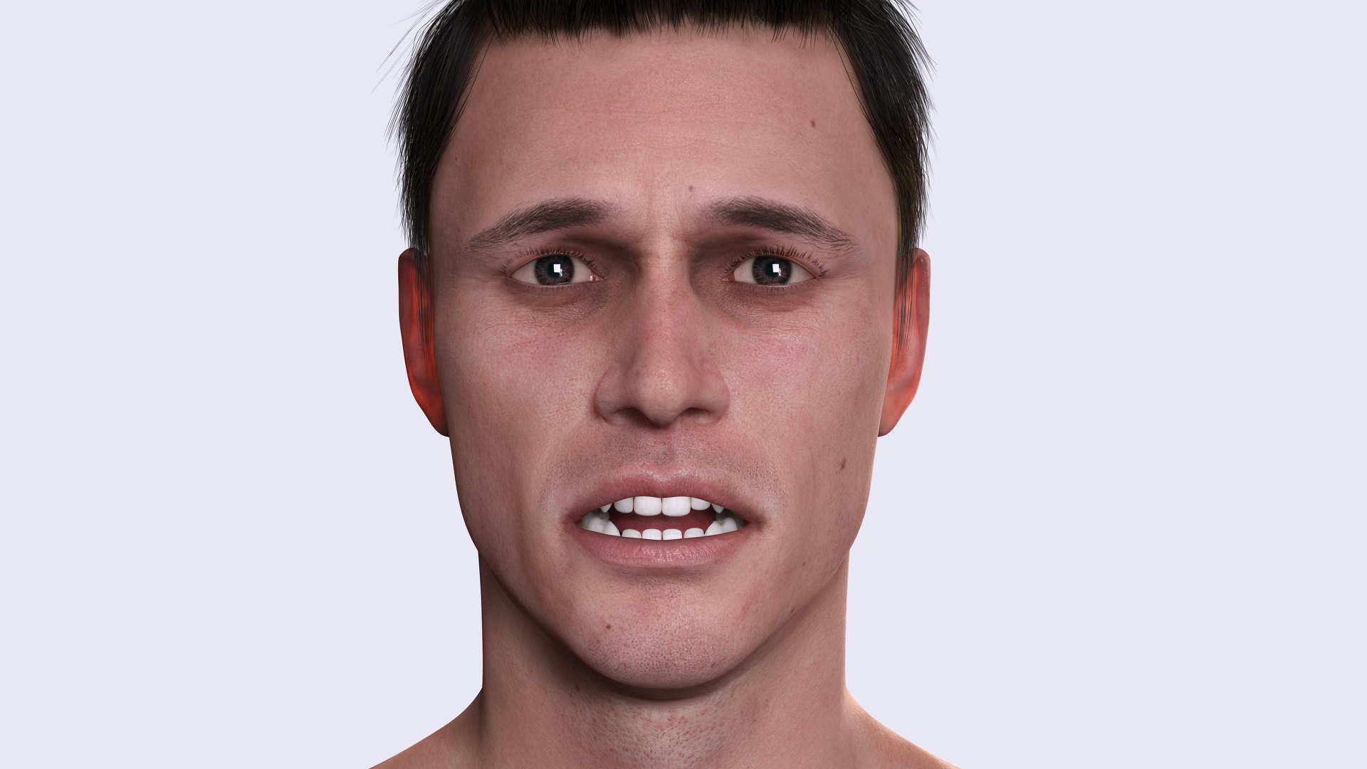 3D Realistic Male Base Mesh Model - TurboSquid 2231024