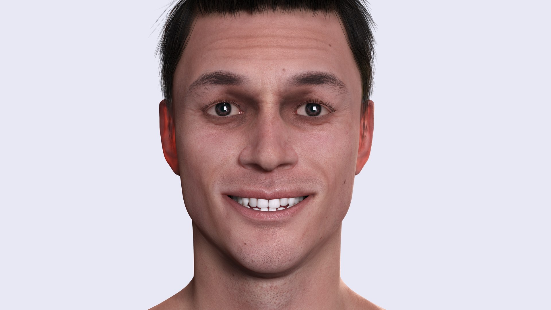 3D Realistic Male Base Mesh Model - TurboSquid 2231024