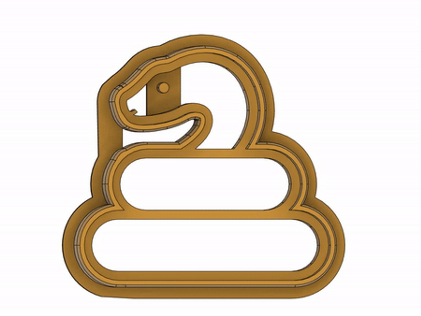 SNAKE COOKIE CUTTER 3D Model - TurboSquid 2224317