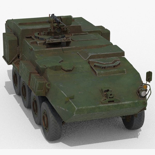 3D 8K Armored Vehicle