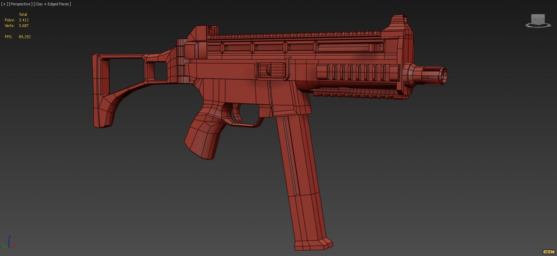 Ump 45 Rifle Model | 1145960 | TurboSquid