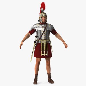 Veteran Roman Legionnaire Fur Rigged