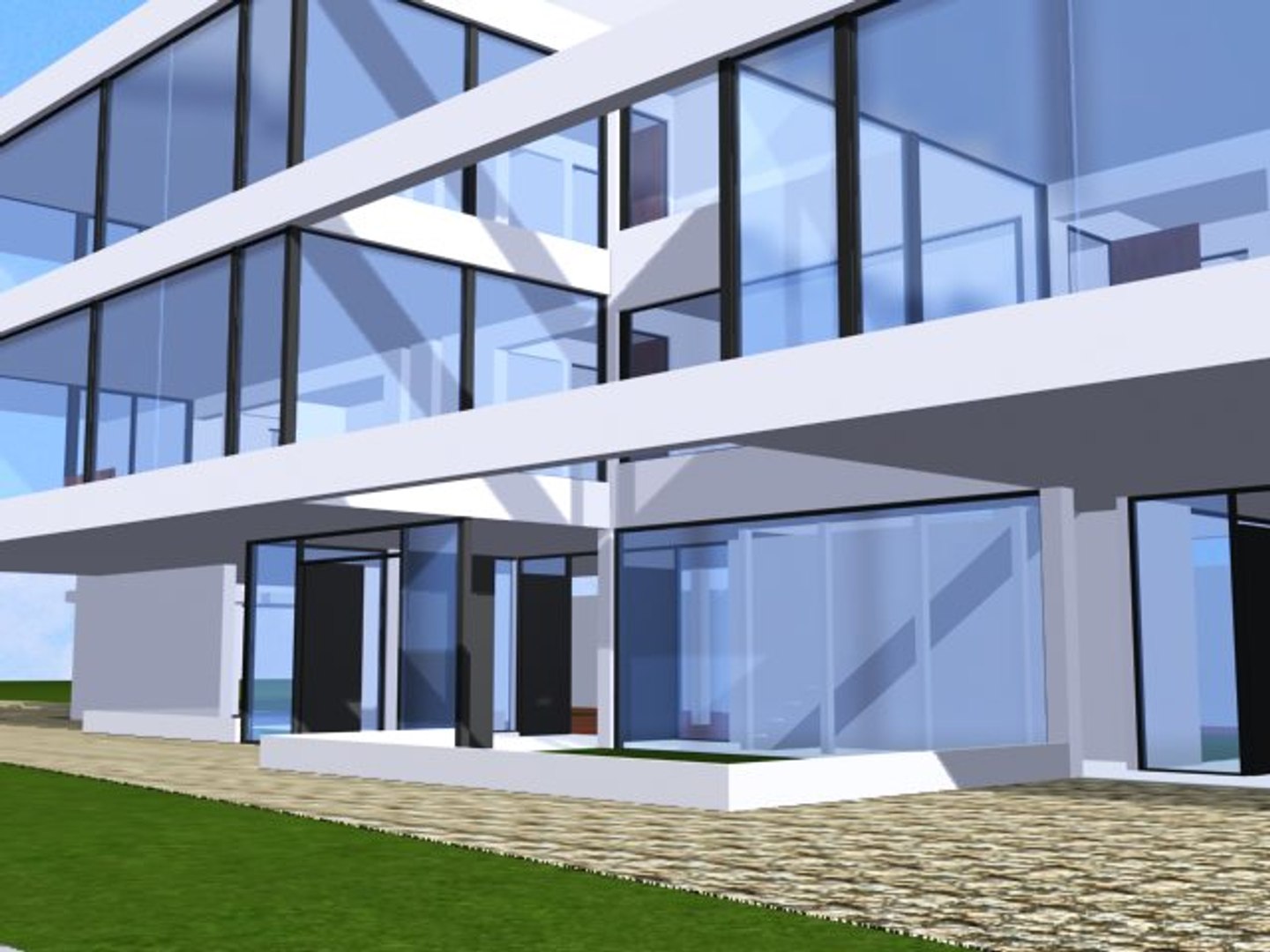 3d Max Multipurpose Building