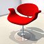 chaise rouge