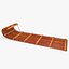 Classic Wood Toboggan