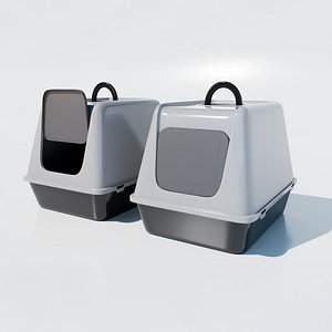 3D Cat Litter Box