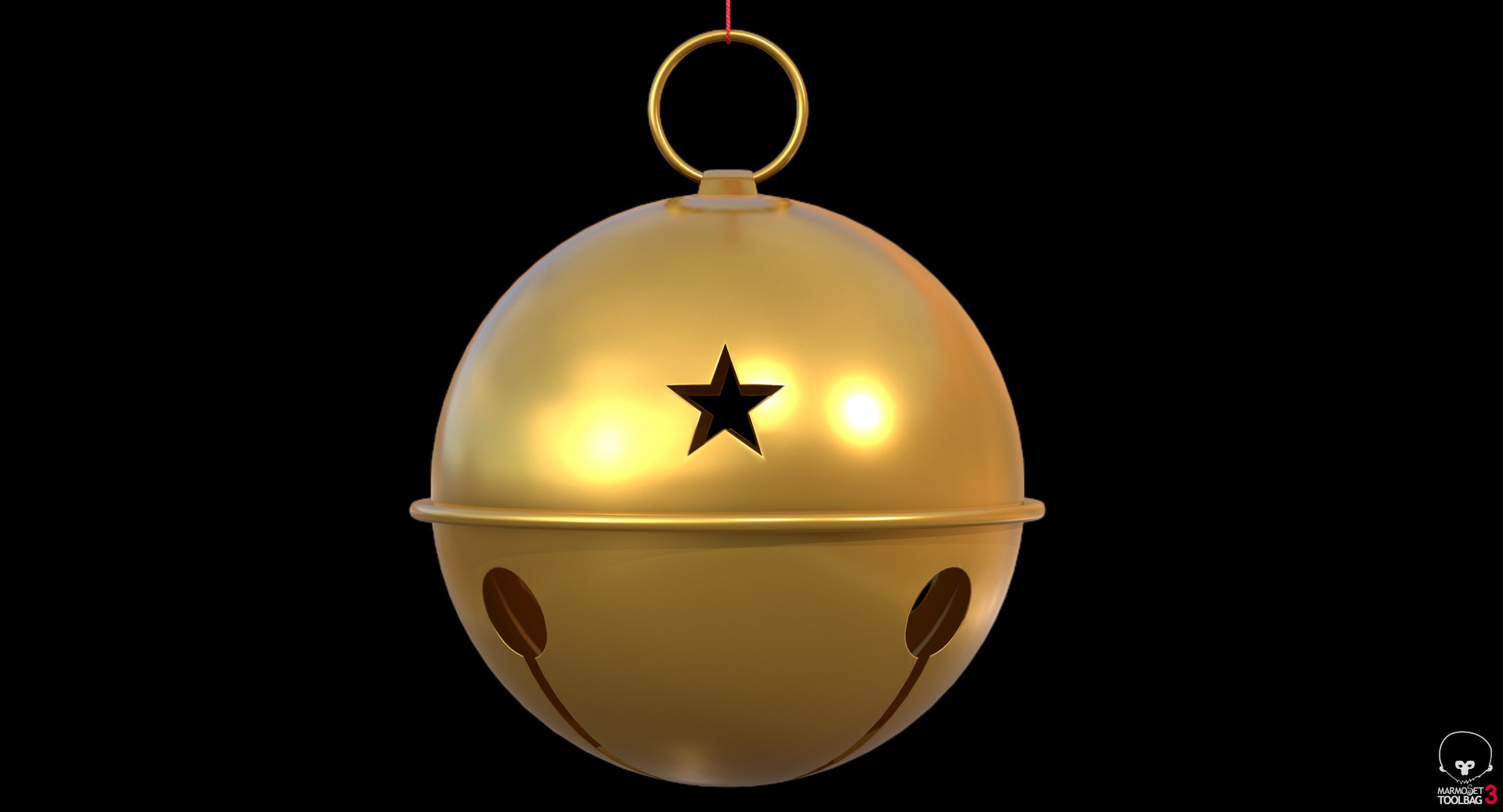 3D Christmas Bell PBR model https://p.turbosquid.com/ts-thumb/97/5otxzQ/8C/screenshot002/png/1765033934/1920x1080/fit_q87/0610d349f3c41654b29ada2cf9112e208bcc0557/screenshot002.jpg