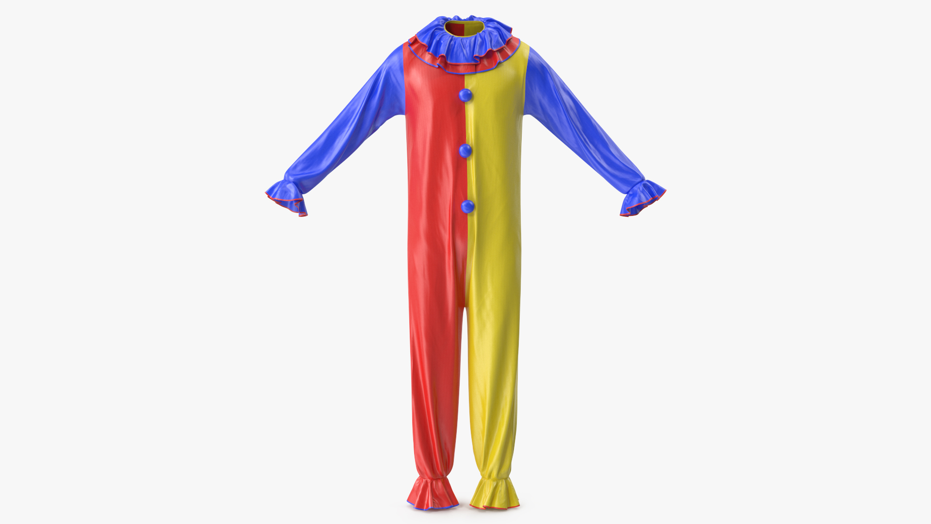 Costume da clown truccato Modello 3D $199 - .max - Free3D