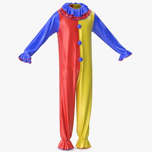 3D model Clown Costume v 6