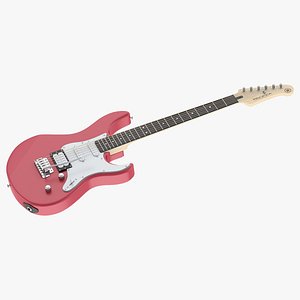 3D guitar electric model