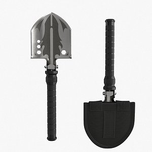 Multifunctional Shovel 3D model