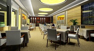 3d model interior scene