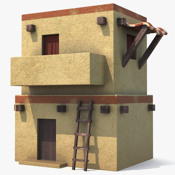 realisticarabianhousewithawningandladder3dsmodel000.jpg