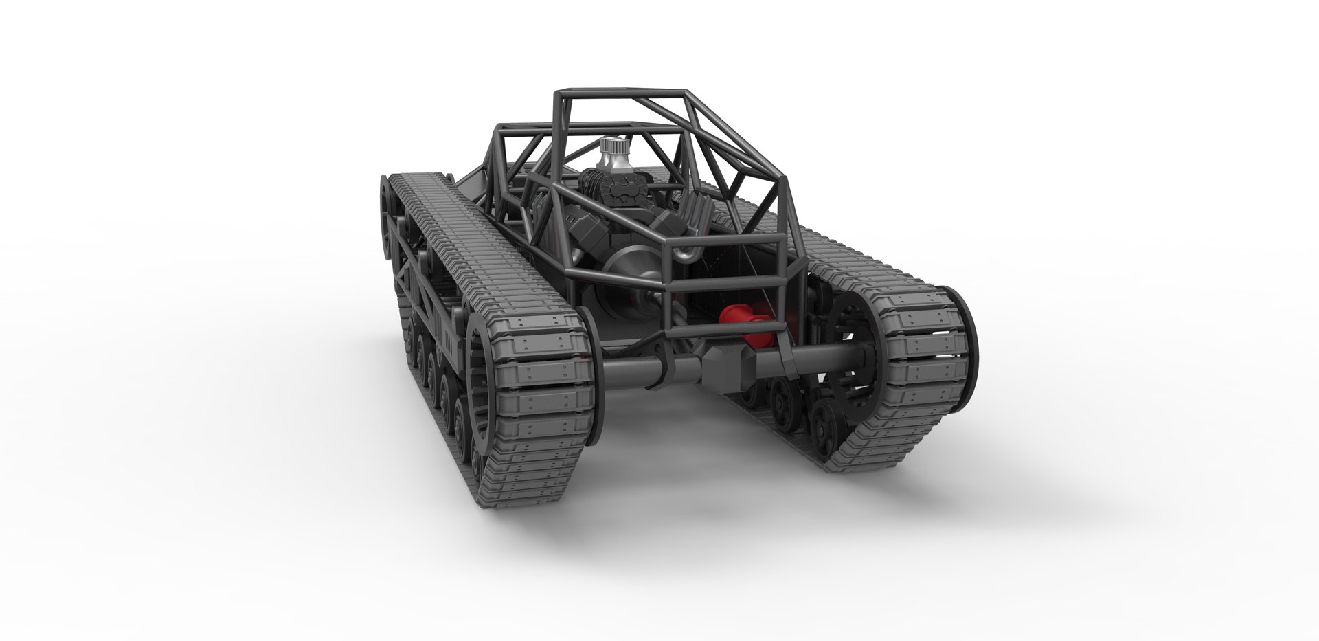 Diecast Tracked Vehicle Scale 1 To 25 3D Model - TurboSquid 1895414