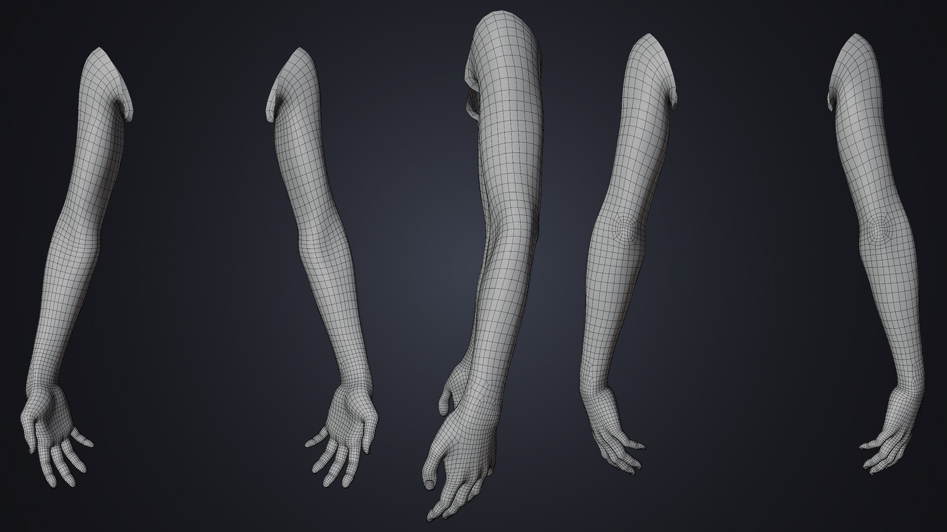Realistic Rigged Human Arm - LowPoly 3D - TurboSquid 2358115
